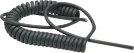 SP.KABEL 8X0.25 SHIELDED 700MM, Спиральный кабель экранированный 8x 0.25 mm², LAPP
