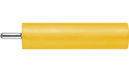 LB 4-1.5 S Ni / 5 / GE, Laboratory socket diam. 4 mm Yellow CAT II, Schutzinger