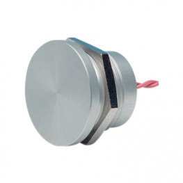 PBAR1AF000, Piezo button, vandal-proof Aluminium 16.2 mm 24 VDC 200 mA 1, APEM