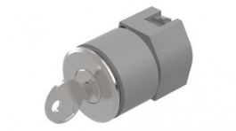 704.121.018, Keylock Switch Actuator, 2 Positions, Metallic, IP65, Latching Function, EAO
