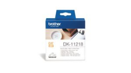 DK-11218, Label Roll, Paper, 24 x 24mm, 1000pcs, White, Brother