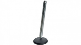 176108, Hinged foot, PA/steel galvanized, System Plast