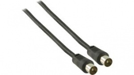 CSGP40200BK15, Coax Cable 90dB Coax Male - Coax Male 1.5m Black, Nedis (HQ)