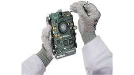 CAMAPUR COMFORT ANTISTATIK 625 brown Size=8/M, Safety gloves ESD Size=8/M light brown Pair, KCL