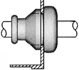 FEM 5-7, Grommet 5...7 mm, Fibox