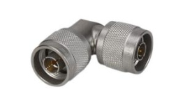 52 N-50-0-4/133 UE, RF Adapter, Left Angled, N Plug - N Plug, 50Ohm, Huber+Suhner