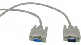 RND 765-00022, D-Sub Cable 9-Pin Male-Female 1.8 m Grey, RND Connect