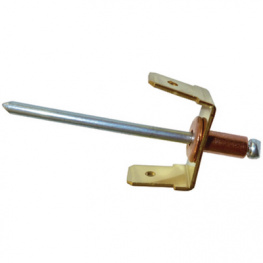 388021.60 [100 шт], Ground terminal Brass, blank 2 PU=100p., Vogt AG