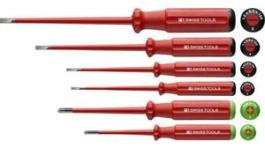 PB 5543.SL, Classic VDE Insulated Screwdriver Set Pozidriv/Slotted 6pcs., PB Swiss Tools