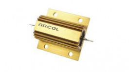 HS75 4R7F, Aluminium Housed Wirewound Resistor 4.7Ohm +-1% 75W, Arcol