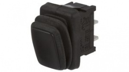 KRE2BNA1BBB, Rocker Switch, 1CO, ON-ON, IP65, Black, ZF (former Cherry)