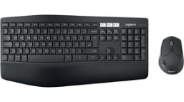 920-008228, Keyboard and Mouse, 1000dpi, MK850, ES Spain, QWERTY, Wireless/Bluetooth, Logitech