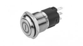 82-4151.2000.B001, Vandal Resistant Pushbutton Switch, 3 A, 240 V, 1CO, IP65/IP67/IK10, EAO