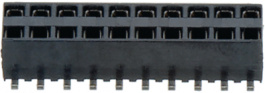 1-966645-0, Гнездовой соединитель 2x10P, TE connectivity