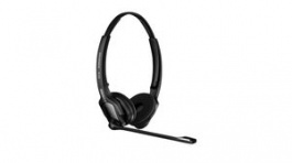 1000987, Headset, IMPACT D, Stereo, On-Ear, 6.8kHz, Wireless/DECT, Black, Sennheiser
