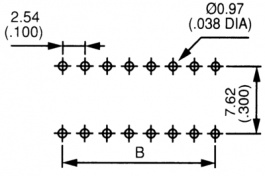 DP-04TV, DIL switch THD 4P, APEM