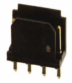 76384-304LF, Pin header, Dubox 4-pin 4P, FCI (Amphenol FCI, AFCI))