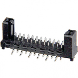 090816-0212, Straight header with latch SMD 12P, Molex