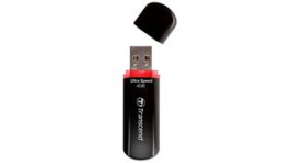 TS4GJF600, USB Stick, JetFlash, 4GB, USB 2.0, Black / Green, Transcend