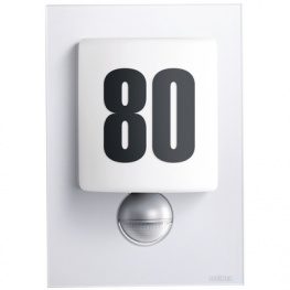 L 680 LED GLASS SILVER, LED light fixture 8 W silver, Steinel