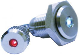 IL NI-04-Y-4-N, Push-button Indicator nickel-plated yellow, Taiway