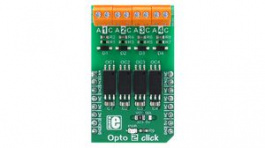 MIKROE-3015, Opto 2 Click Optical Isolator Module 5V, MikroElektronika