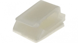 RND 475-00473 [100 шт], Self-adhesive clip natural Polyamide 6.6, RND Cable