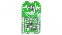 MIKROE-2510, Heart Rate 4 Click Pulse Oximetry and Heart Rate Sensor Module 5V, MikroElektronika