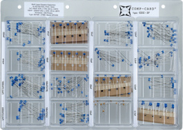 CCC-37, Ceramic capacitor assortment 1 nF ... 2.2 uF, NOVA Elektronik