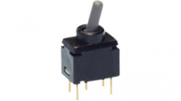 G13AP, Переключатель: тумблер; Пол: 3; SP3T; ON-OFF-ON; 0,1A/28ВAC; 1,2Н, NKK Switches (NIKKAI, Nihon)