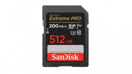 SDSDXXD-512G-GN4IN, Memory Card, 512GB, SDXC, 200MB/s, 140MB/s, Sandisk