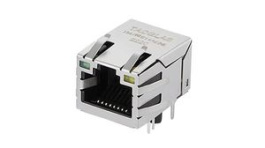 TMJ16611AENL, Industrial Connector, 10/100 Base-T, RJ45, Socket, Right Angle, Ports - 1, Contacts - 8, Taoglas
