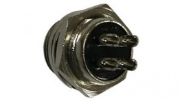 RND 205-01363, DIN Plug Connector, 4 Poles, 7A, 125V, RND Connect