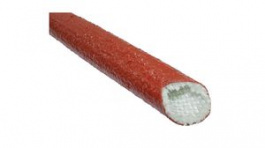 355.008.5, Insulating Sleeve HIPROJACKET LIGHT, 8mm, Red, Glass Fibre, Silicone Rubber, NEMIQ