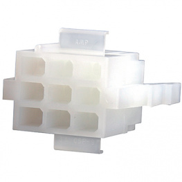 1-480274-0, Socket housing 3x3P, TE Connectivity