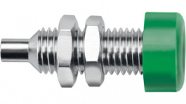 BU 403 / GN, Socket diam. 4 mm Green, Schutzinger