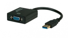 12.99.1037, Adapter, USB-A Socket - VGA 15-pin Socket, Value