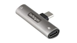 CDP235APDM, Adapter, USB-C Plug - 3.5 mm Stereo Socket/USB-C Socket, StarTech.com