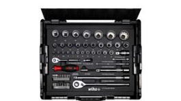 44685, Ratchet / Bit Holder Set, 59 Pieces, 1/2", Wiha