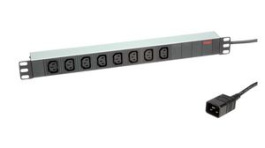 19071627, Power Distribution Unit 8x IEC 60320 C13 Socket - IEC 60320 C20 Plug, Roline