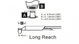 DSC-9CN0008A, Desoldering Cartridge 0.76mm ID, Metcal