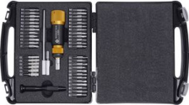 4-930, Bit Set with Torque Screwdriver and Adapter 46pcs., Bernstein