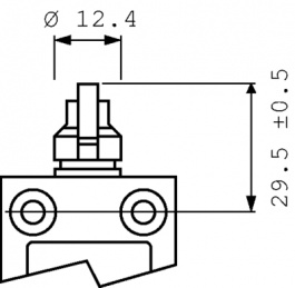 SSCEB31D, Limit Switch, 1 Change-Over (CO), Roller tappet with metal r, Honeywell