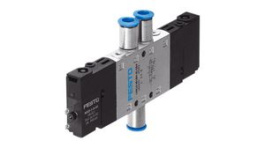 CPE10-M1BH-5J-QS-6, Solenoid Valve, 8bar, 24VDC, 5/2, QS-6, Festo