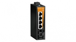 1240890000, Industrial Ethernet Switch, 5 Ports 9.6 ... 60V IP30, Weidmuller