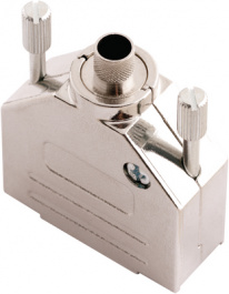 DTZK-25-CZK-7.5-K, D-Sub metal hood 25P, Encitech Connectors