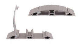 31.402, Floor Cable Conduit Aluminium Grey 600mm, Dataflex