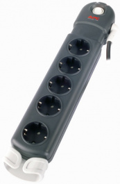 P5B-GR, Essential over-voltage protection 5 Schuko - 1.83 m, APC
