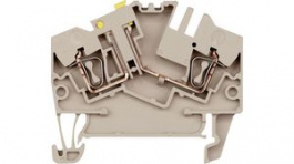 1779010000, disconnect terminal, tension clamp, 2 poles, 10a, 2.5mm2, Weidmuller