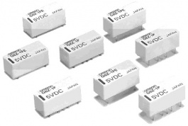 G6ZK1PADC12, Реле электромеханическое - Применение: СВЧ; Тип: 1C; U упр: 12 VDC; P упр: 360 мВт; I dc: 10 А; U dc: 30 В, Omron